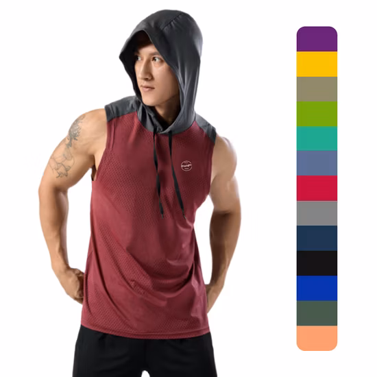 Custom Cotton Wholesale Men Plain Gym Tanktop
