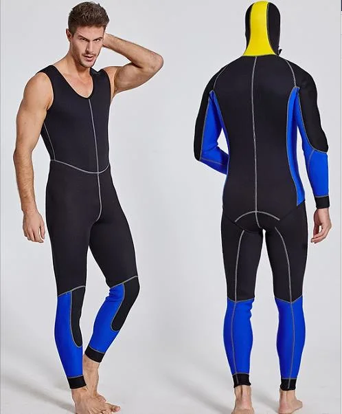 3mm Neoprene Long Sleeve One-Piece Sportwear &Men′ S Color Swimwear