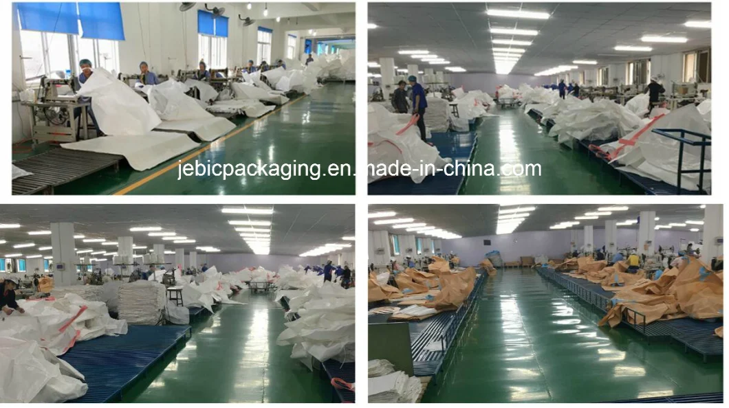 1000kg 2000kg Sift Proofing Seams Baffle FIBC Bag for Fine Powder