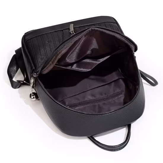 Mini mochila de mujer Mochila de cuero de PU de lujo Mochila elegante y linda Mochilas escolares pequeñas para niñas Arco