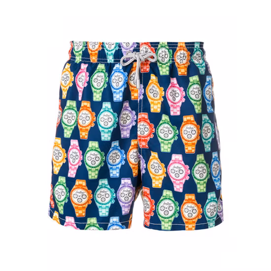 Pantalones cortos coloridos de la playa de la sublimación del traje de baño fresco del diseño del MOQ bajo del OEM