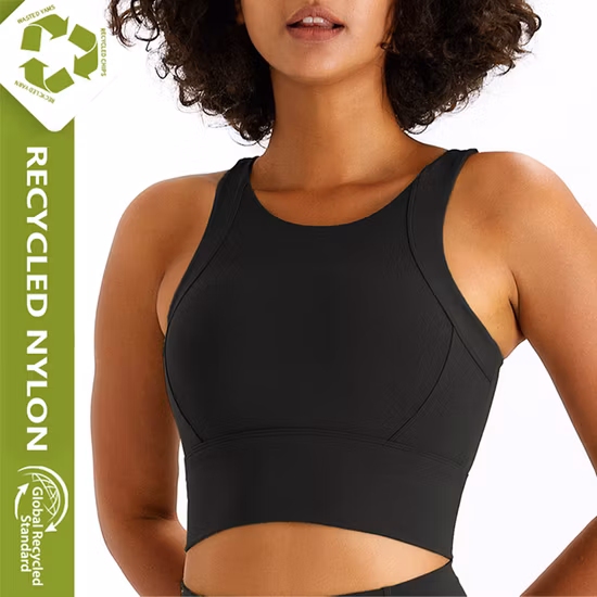 Camiseta sin mangas personalizada para mujer, Top corto ultrasuave de primera calidad, ropa deportiva, ropa en blanco disponible para etiqueta privada OEM ODM