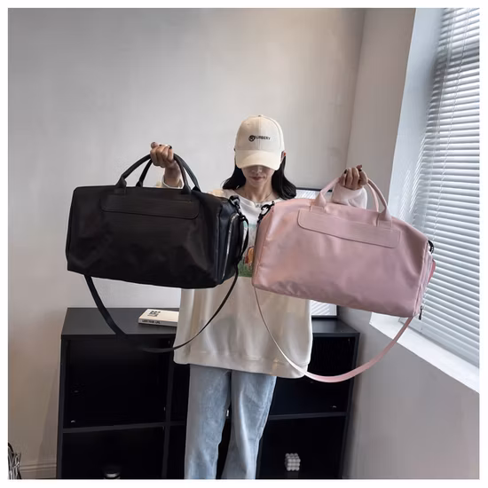 Nueva bolsa de almacenamiento de Yoga a la moda, bolsa de Fitness con separación de ropa seca y húmeda con bolsa deportiva de gran capacidad para entrenamiento para mujer