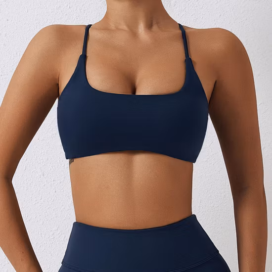 Sujetador de entrenamiento de secado rápido a prueba de golpes para gimnasio, Tops, sujetador de Yoga deportivo con espalda de belleza